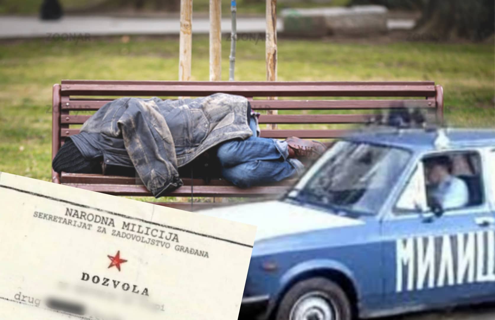 "DRUGU TEODOROVIĆU DOZVOLA ZA SPAVANJE NA KLUPI" Isplivao zanimljiv dokument iz SFRJ koji je izazvao mnoštvo reakcija - ko je zaista u pravu? (FOTO)