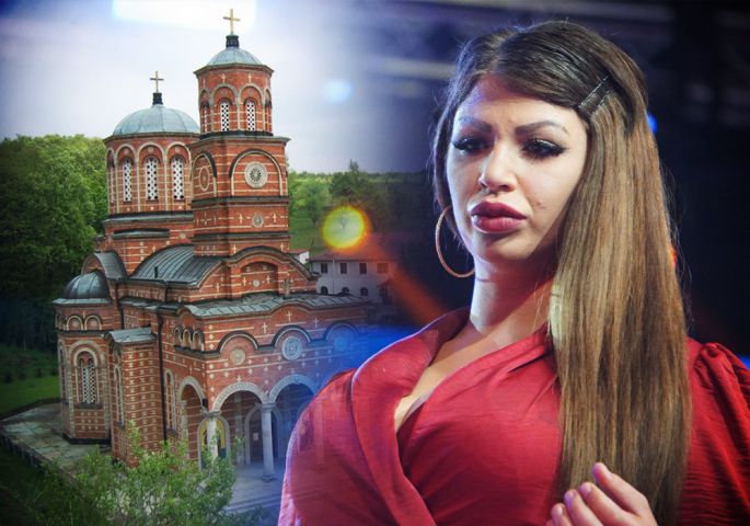 GLAVA ZAVIJENA U MARAMU Poslije bolesti donijela odluku, Miljana otišla u manastir (FOTO)