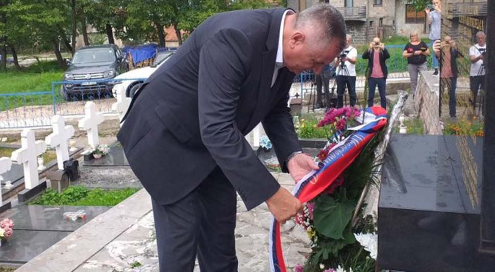 30 GODINA OD OSNIVANJA ЈURIŠNOG ODREDA VLASENICA Višković: "Ne smije se bilo kojim potezom ugroziti postojanje Srpske"