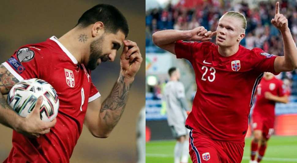 SRBIN I NORVEŽANIN NA SAMOM VRHU Haland i Mitrović najbolji strijelci Lige nacija