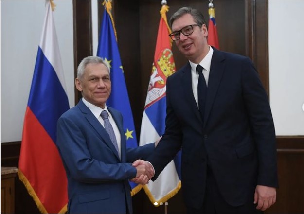 VUČIĆ SE SASTAO SA BOCAN HARČENKOM Otvoren i ozbiljan razgovor o energetskoj situaciji i dešavanjima u širem regionu