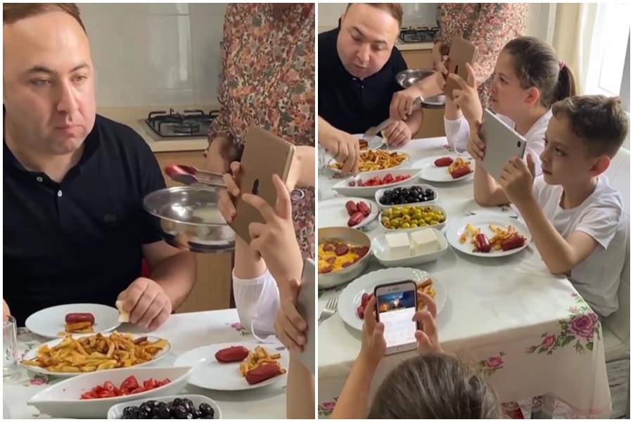 DJECA BULJE U TELEFON DOK JEDU? Jedna mama ima rješenje, ali nemojte ovo pokušati kod kuće (VIDEO)