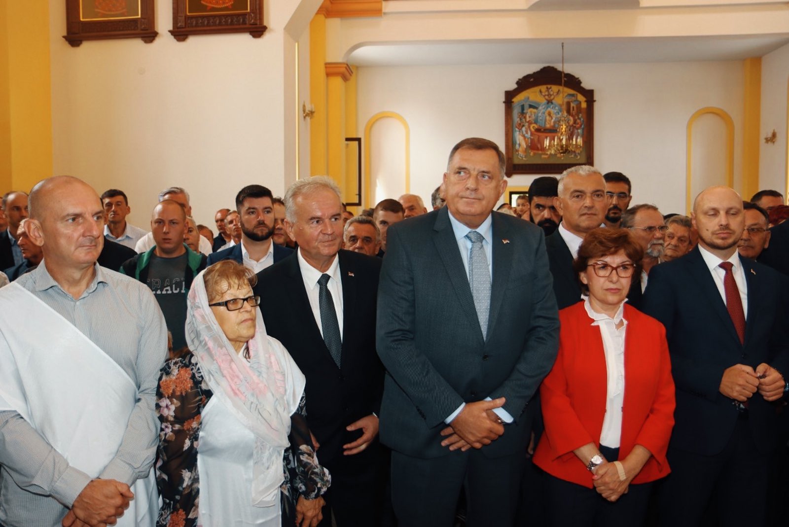 DODIK U SRPCU SPC je jedan od najvažnijih stubova srpskog identiteta (FOTO)