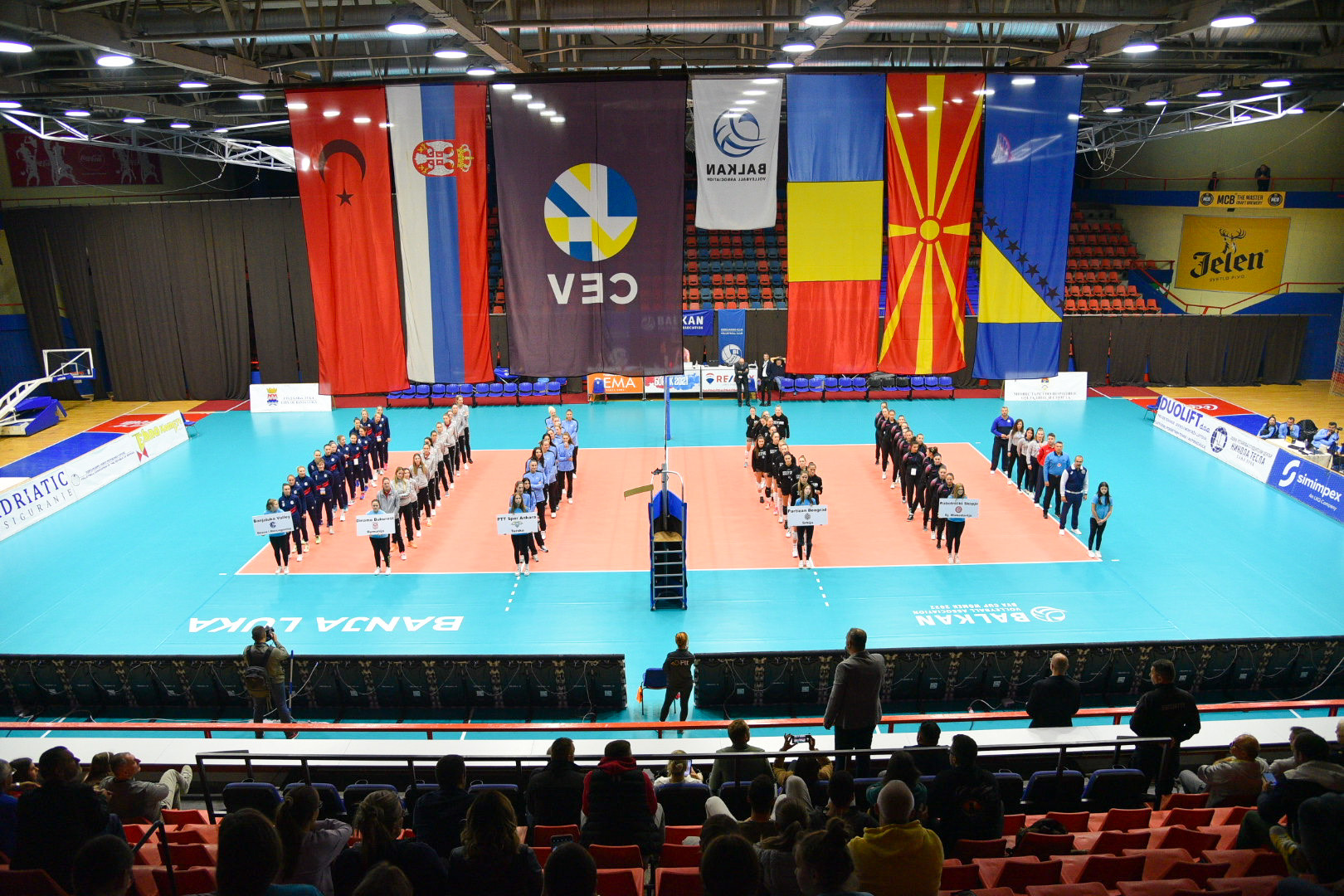 BANJALUKA DOMAĆIN SPORTISTIMA Počelo Balkansko prvenstvo za odbojkašice