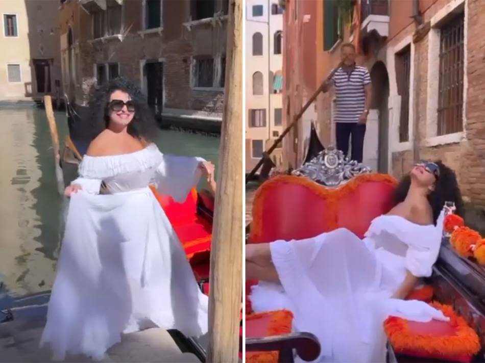 LIDIJA VUKIĆEVIĆ U ITALIJI KOD 10 GODINA MLAĐEG DEČKA Zanosna glumica ne skida osmijeh sa lica (FOTO/VIDEO)
