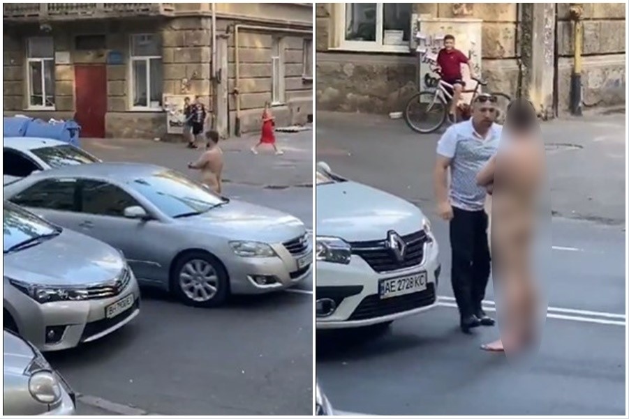 KO OD MAJKE ROĐEN STAO PRED AUTOMOBILE Nije ih puštao da prođu, pa ga je jedan čovjek naučio pameti! (VIDEO)