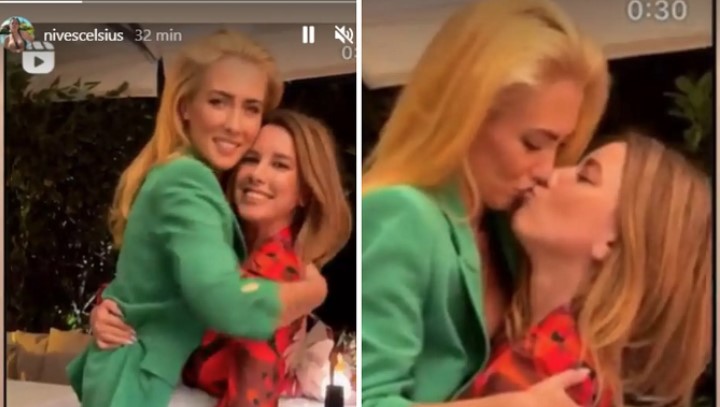 "OVO JE FILM ZA ODRASLE" Ivana Mišerić zaskočila Nives Celzijus pa se strastveno ljubile (VIDEO)