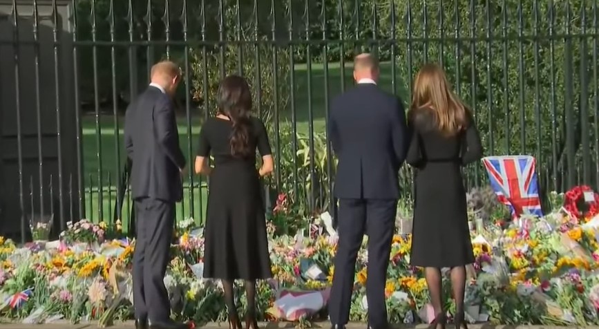 PRINČEVI SA SUPRUGAMA STIGLI U VINDZOR Ono što su unuci Elizabete II uradili dirnulo građane do suza (VIDEO)