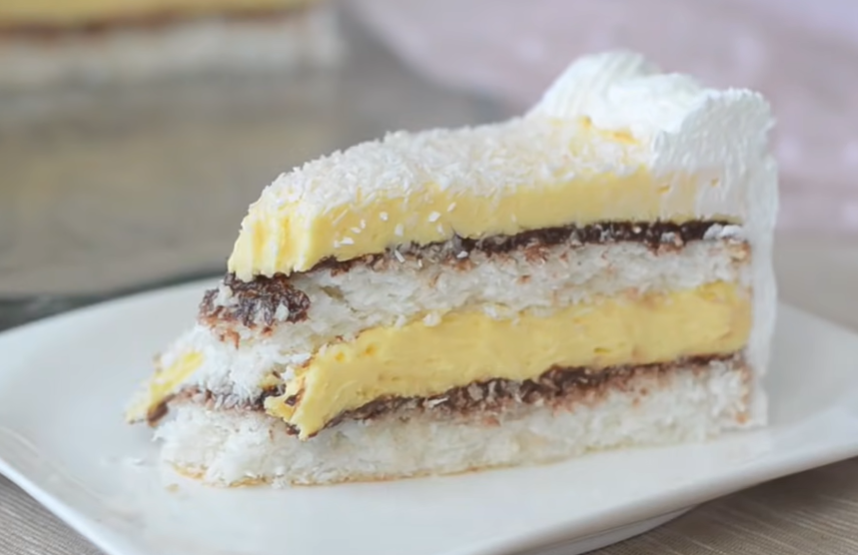 KOKOS TORTA SA EUROKREMOM Fantastična poslastica (VIDEO)