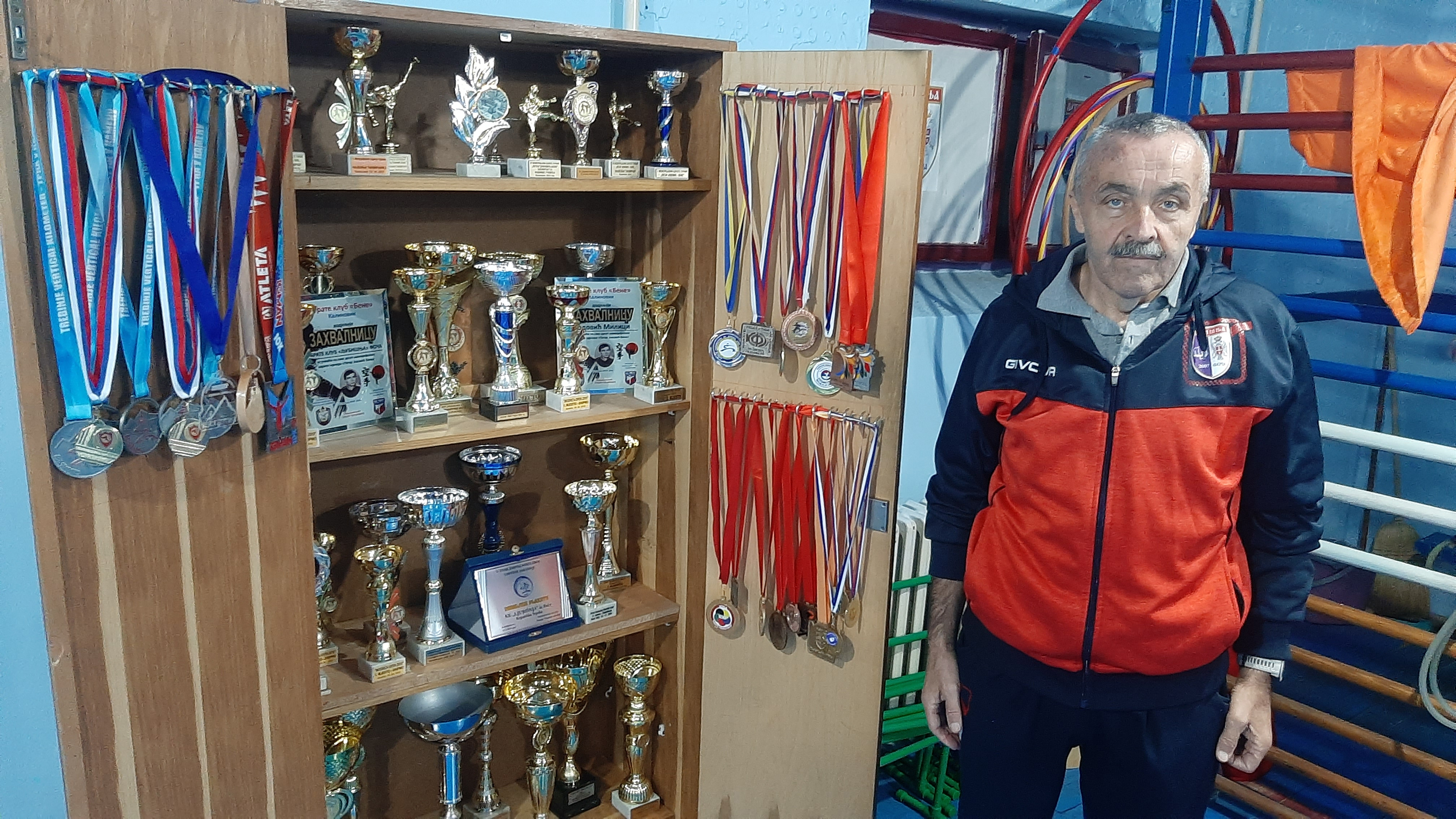 BIĆE JEDAN OD NAJSTARIJIH TAKMIČARA NA BALKANSKOM PRVENSTVU Ljubomir Todorović iz Foče majstor karatea i učesnik Balkanskog prvenstva u atletici