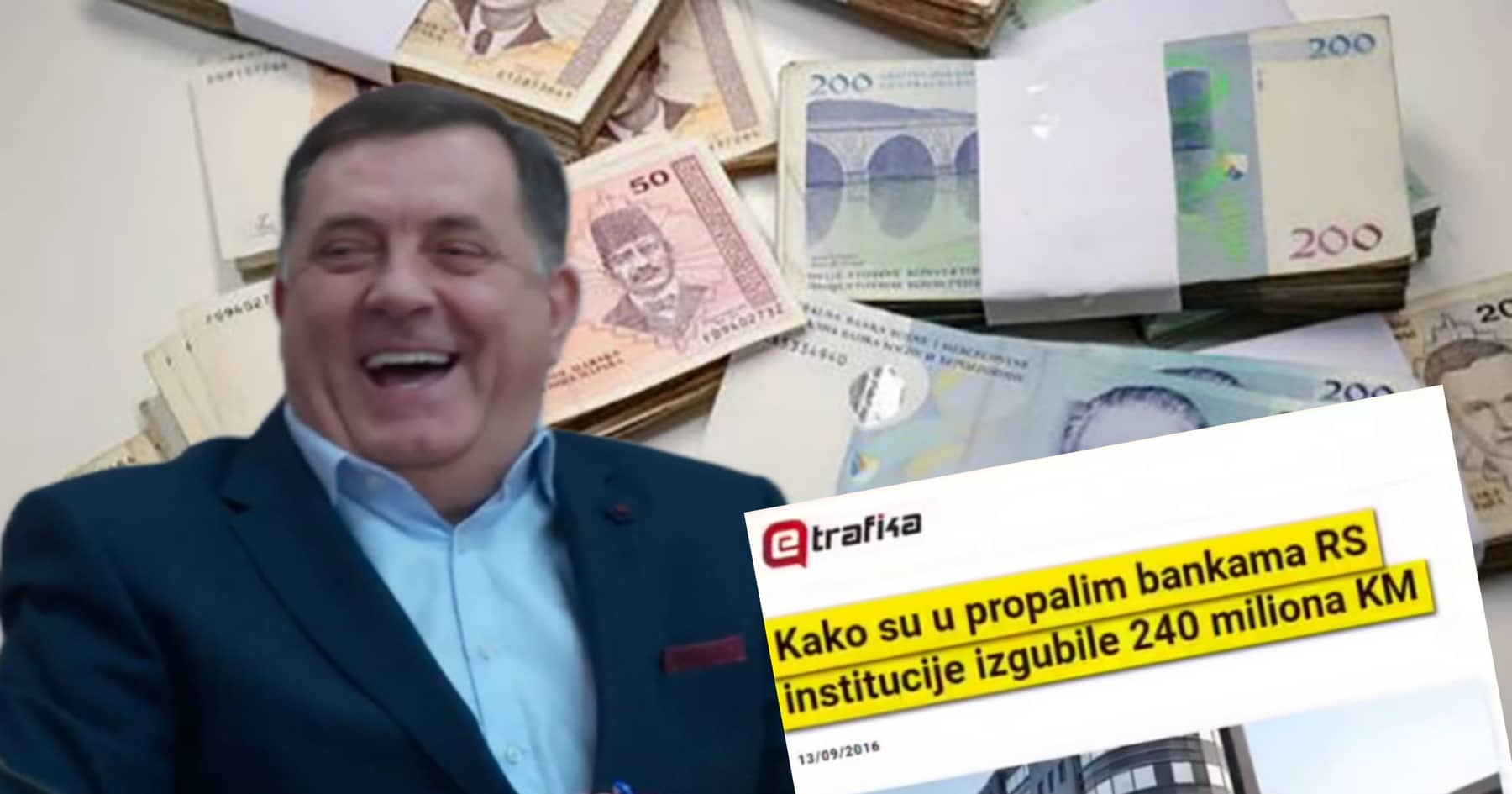 "MILOKRAD" VIDEO SE ŠIRI DRUŠTVENIM MREŽAMA Dodik i mafijaška hobotnica SNSD godinama pljačkaju Republiku Srpsku (VIDEO)