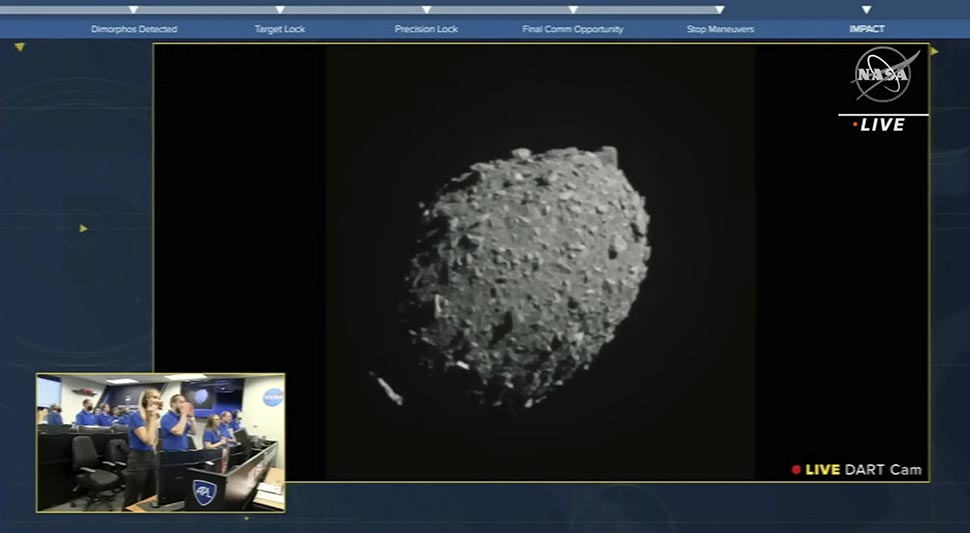 NASA SRUŠILA ASTEROID DARFUS Prva proba spasavanja Zemlje od mogućeg uništenja (VIDEO)