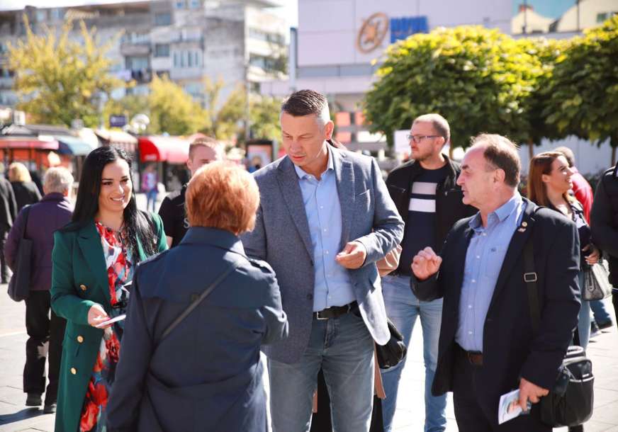 NENAD NEŠIĆ U PRIJEDORU "Ova regija će biti motor razvoja, a ne poligon za odlazak mladih"
