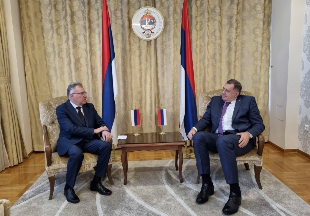 Dodik i Kalabuhov o aktuelnoj političkoj situaciji u Republici Srpskoj i BiH