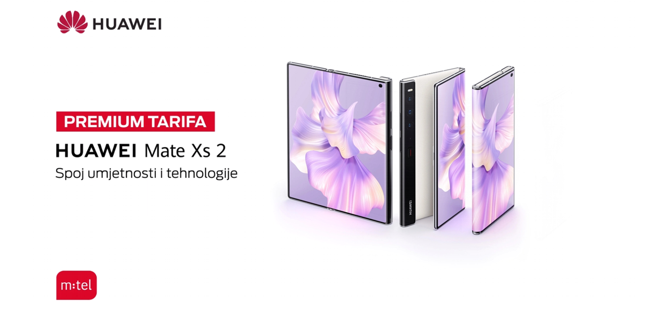 SPOJ BUDUĆNOSTI I ELEGANCIJE Raširite novi svijet umjetnosti i tehnologije - Huawei Mate Xs 2