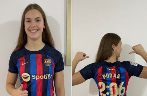 ZLATNA MOSTARKA Lana Pudar zadužila dres Barselone (FOTO)