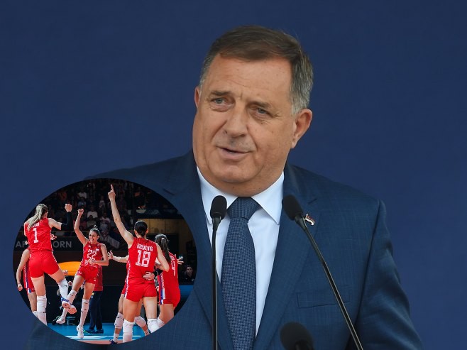 "HVALA ZA SVE TRENUTKE SREĆE KOJE STE NAM PRIUŠTILI" Dodik čestitao odbojkašicama Srbije titulu svjetskog prvaka
