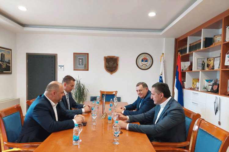 Dodik u Višegradu sa Đurevićem i Elekom
