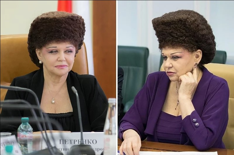 KOVRDŽE KOJE FASCINIRAJU, LJUDI SU OPSJEDNUTI! Ruska političarka ima „friz“ koji prkosi gravitaciji (FOTO)