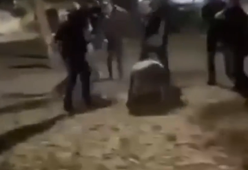 (UZNEMIRUJUĆI VIDEO) KRVAVA TUČA U KIKINDI  Grupa gostiju napala radnike obezbjeđenja