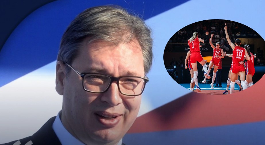 "UČINILE STE SRBIJU NAJPONOSNIJOM ZEMLJOM" Vučić čestitao odbojkašicama odbranu trona (FOTO)