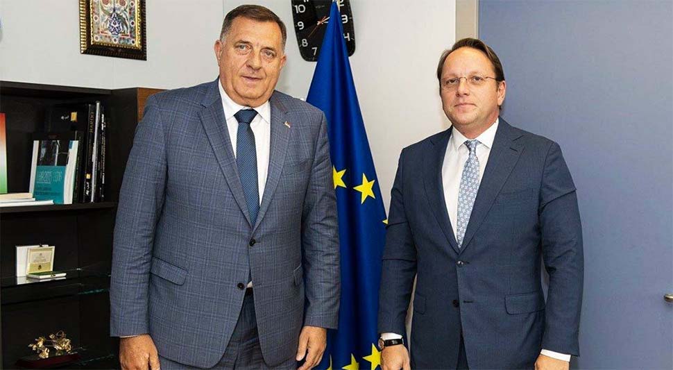 DODIK SA VARHELJIJEM Sumnja da BiH s međunarodnom upravom može ostvariti bilo kakav napredak