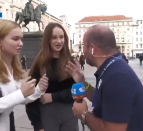 HRVATICE ŠOKIRALE ITALIJANSKOG NOVINARA Zažalio nakon postavljenog pitanja (VIDEO)