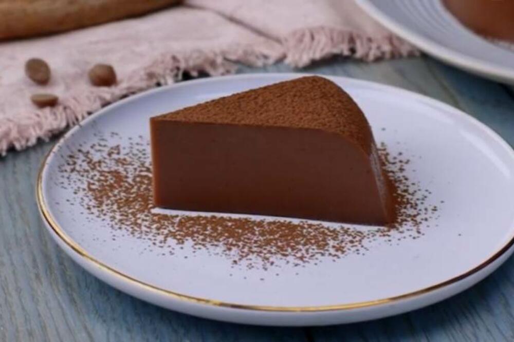 PUDING KOLAČ OD 3 SASTOJKA Ne goji, nije presladak, a izgleda kao san