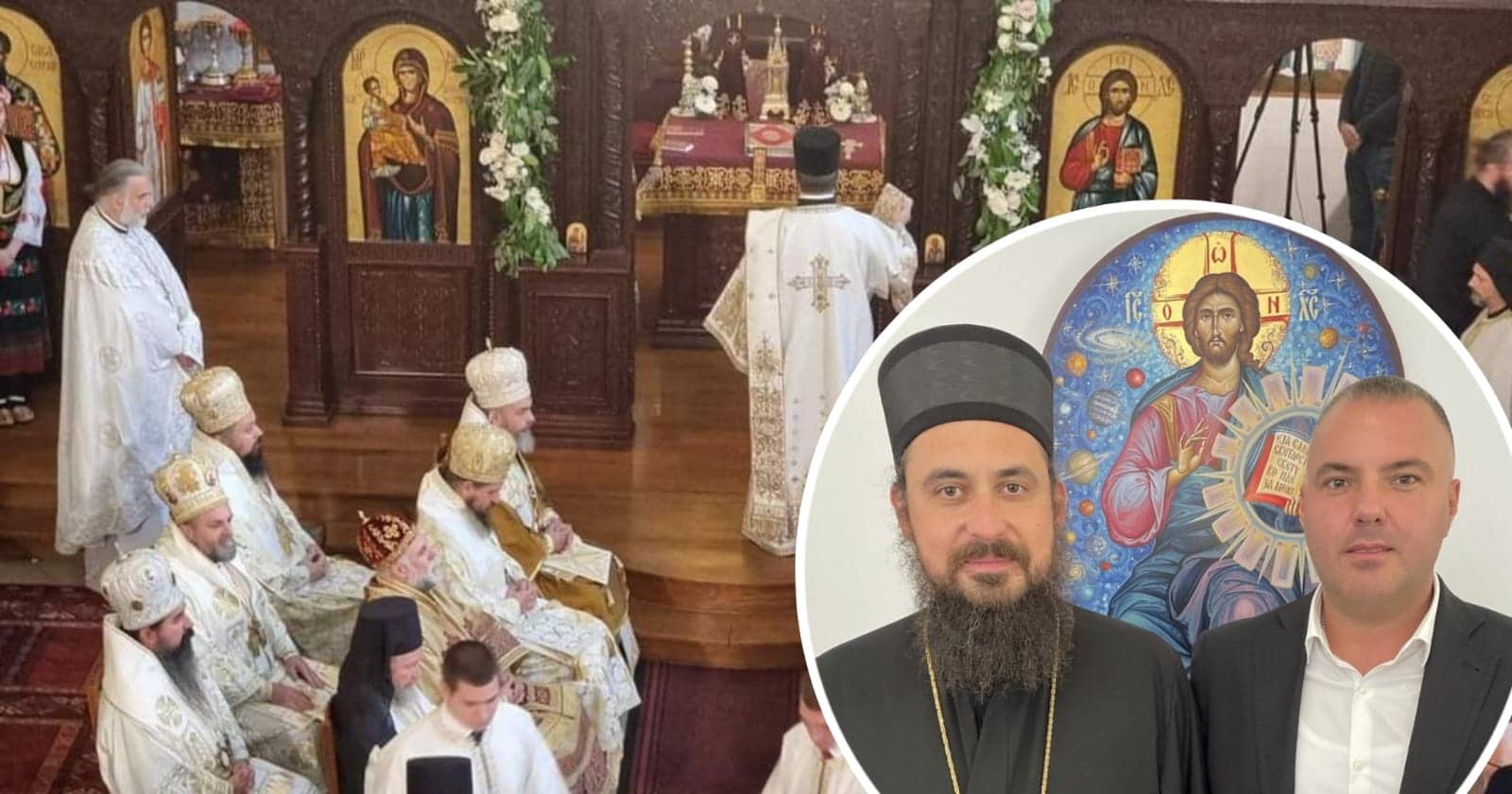 U PARIZU USTOLIČEN EPISKOP JUSTIN Svečanoj liturgiji koju je služio patrijarh Porfirije, prisustvovao i Siniša Vidović (FOTO)