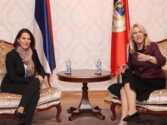 CVIJANOVIĆEVA NAKON SASTANKA SA EDŠTADLER "Institucije Srpske posvećene evropskom putu"