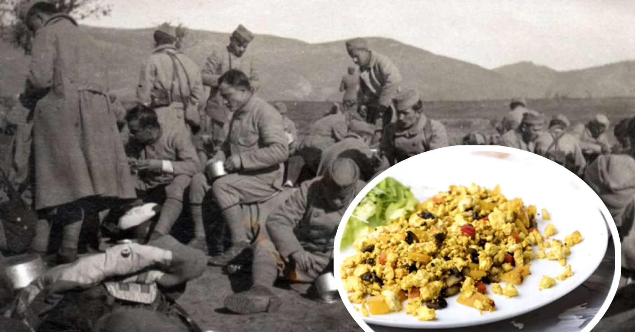 OVO SU DORUČKOVALI VOJNICI SILNE JUGOSLOVENSKE NARODNE ARMIJE Kajgana sa jetrenom paštetom iz JNA kuvara