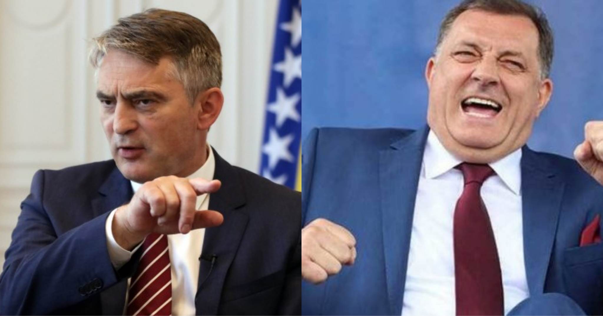 "VARNIČI" IZMEĐU DODIKA I KOMŠIĆA Željko poručio predsjedniku RS da se napuši, Milorad žestoko odbrusio