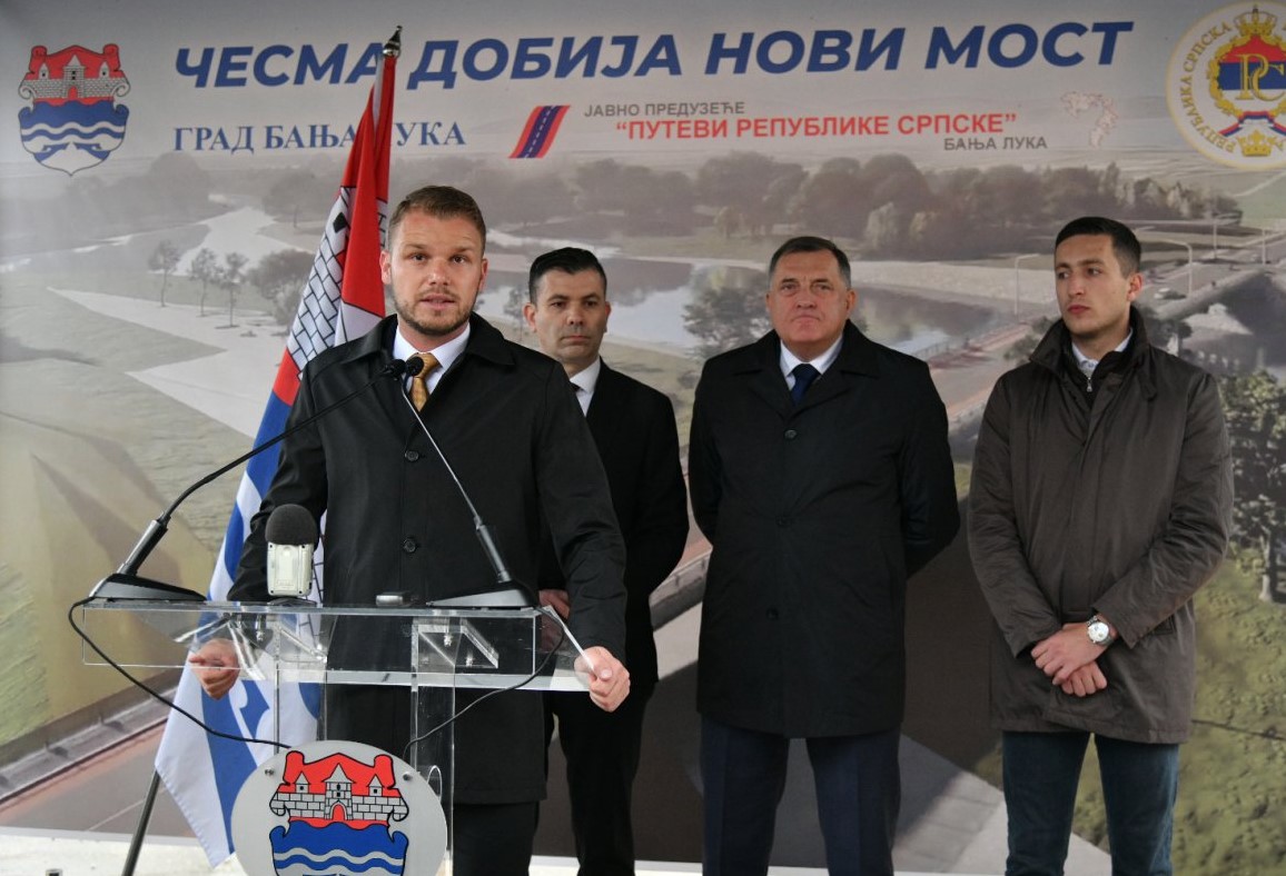 BOLJA VEZA SA OSTALIM NASELJIMA Počela gradnja mosta u Česmi: "Veliki dan za mještane i cijelu Banjaluku"