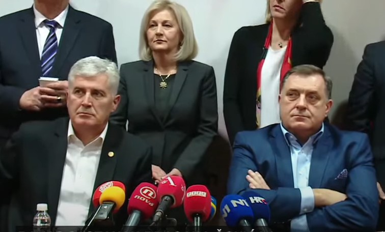 DVIJE PARTIJE POTVRDILE SARADNJU Čović: "U Domu naroda HDZ BiH i SNSD imaće većinu na koju se neće moći uticati"