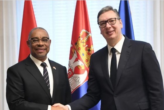 VUČIĆ SA LABORINJUOM: "Srbija posvećena njegovanju dobrih odnosa sa prijateljskim zemljama"
