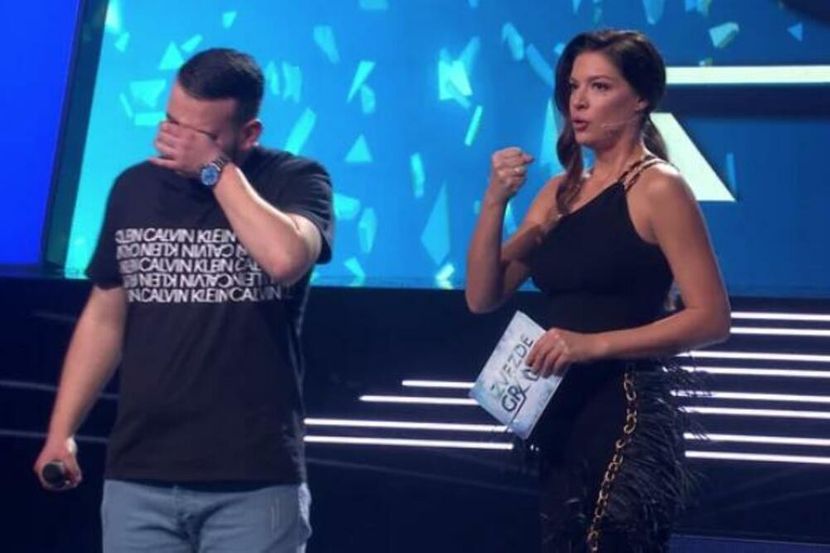 NIJE KRIO SUZE Kandidat u "Zvezdama Granda" zaplakao od uzbuđenja