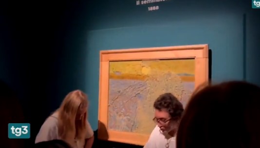 EVROPSKA (NE)KULTURA Aktivisti uništili Van Gogovu sliku