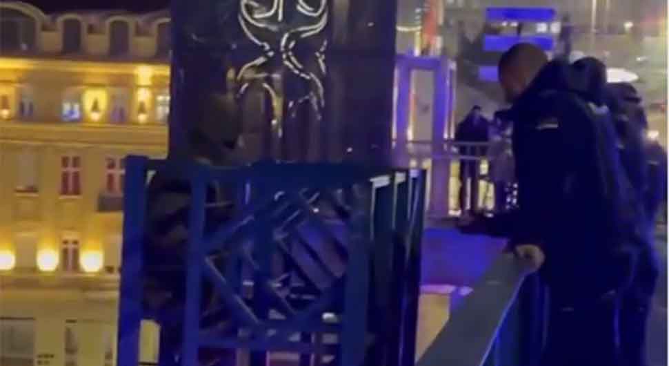 DRAMA U NOVOM SADU Žena prijeti samoubistvom, vatrogasci postavili jastuk