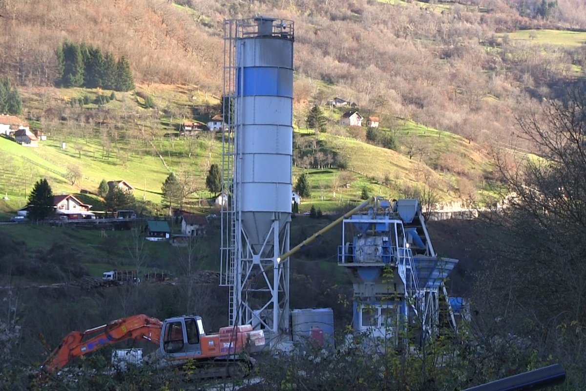 Završna faza pripremnih radova na gradilištu HE "Buk Bijela"