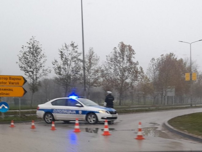 SAOBRAĆAJ I DALJE ZATVOREN U BORIKU Policija i jutros na mjestu monstruoznog ubistva u Banjaluci