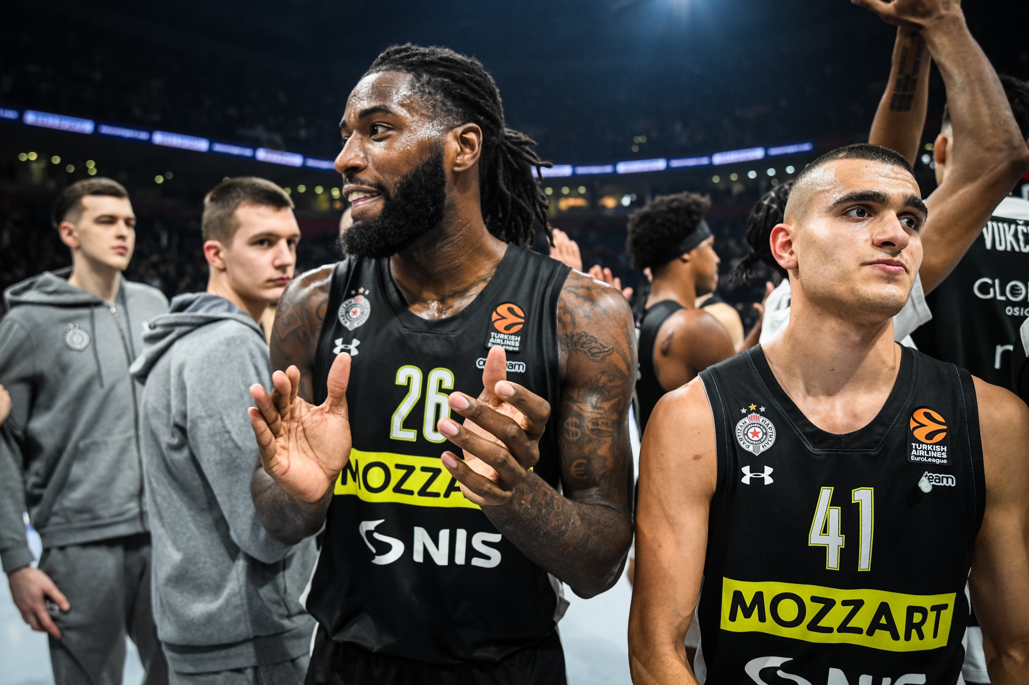 PARTIZAN GAZI KA TOP 8 Rapsodija u Kaunasu, crno-bijeli razbili Žalgiris (VIDEO)