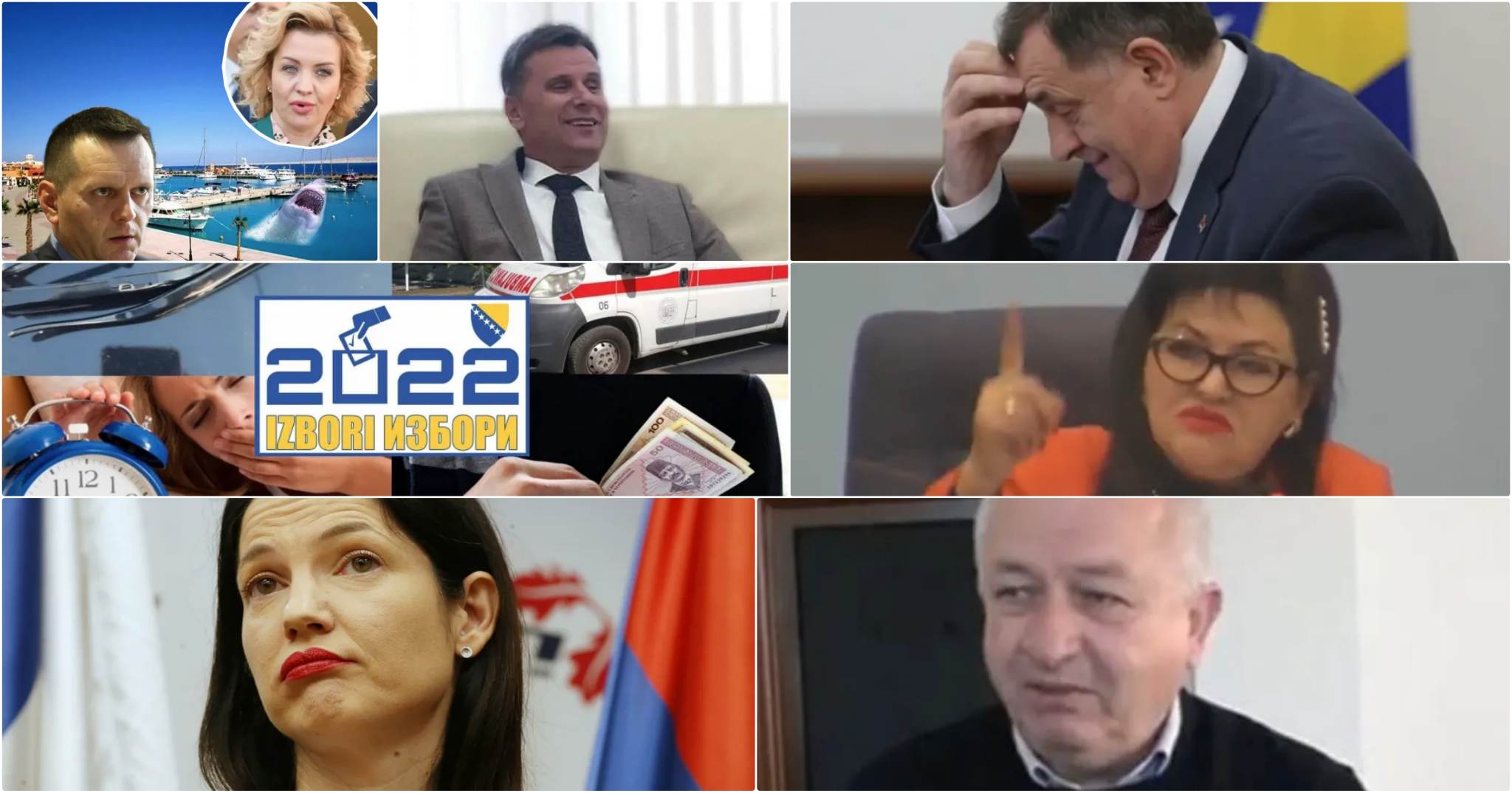 HLJEBA, IGARA, IZBORA I AFERA... "Nećemo se ođe obadati" oko skandala godine, konkurencija je prejaka! Izborni dan za filmski scenario, sjednica NS RS za komediju godine... (VIDEO)