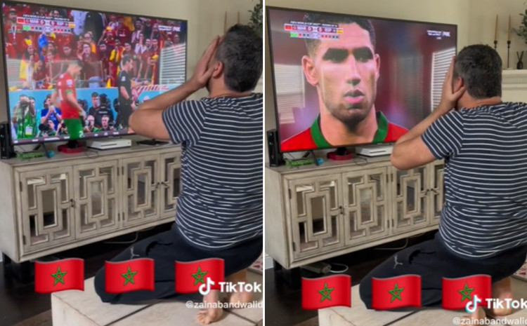 UMALO SRČANI ZBOG UTAKMICE Navijač Maroka jedva preživio penal Hakimija za pobjedu (VIDEO)