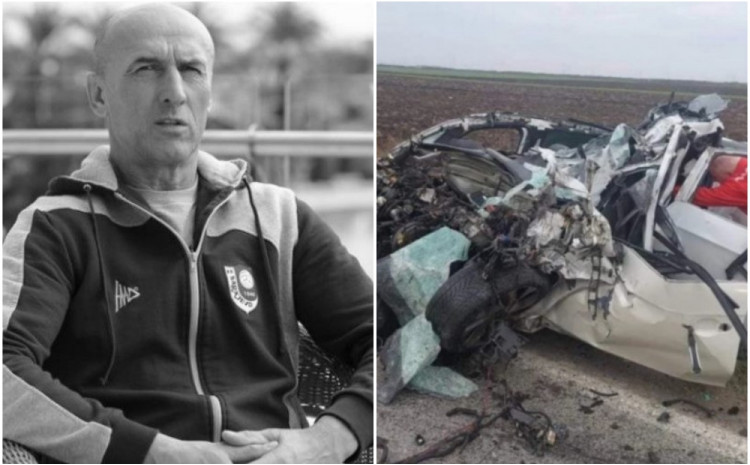 FOTOGRAFIJE SA LICA MJESTA UŽASAVAJUĆE Vozač pod čiji kamion je podletio bivši trener FK Sarajevo: "Kasno sam ga vidio, išao je lijevo-desno"