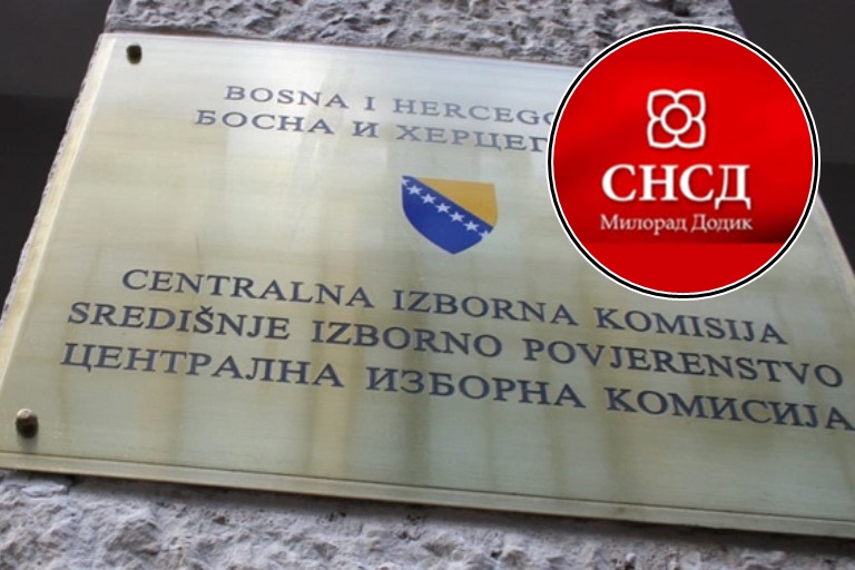 STIGLA TEK JUČE SNSD-ova žalba od CIK-a do Suda BiH putovala pet dana