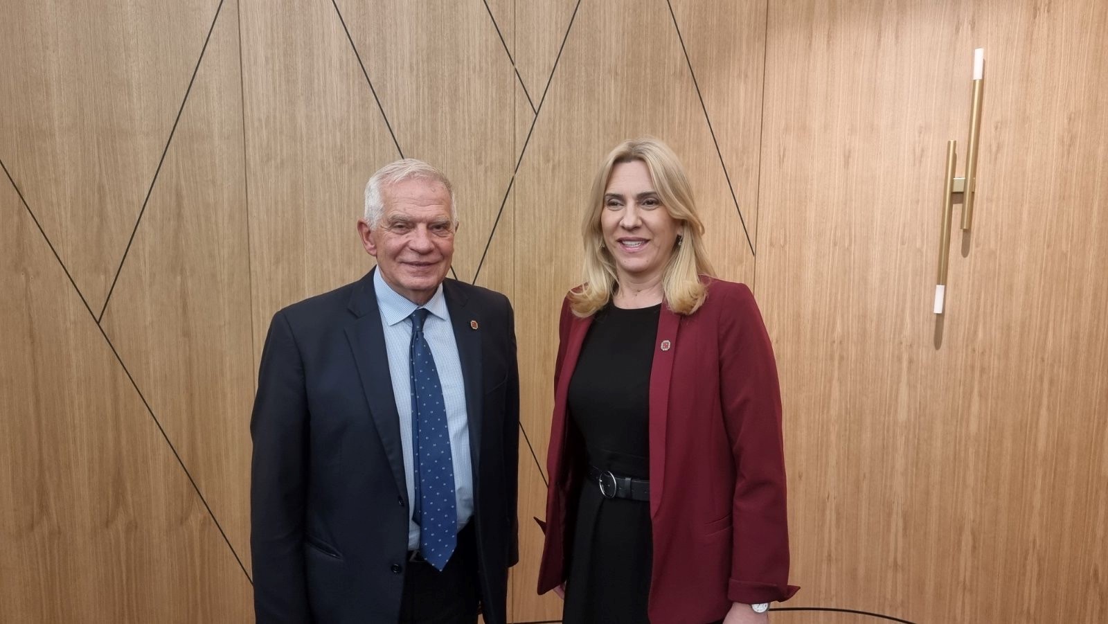 REFORME NA SVIM NIVOIMA NEOPHODNE Borelj i Cvijanović u Tirani o evropskom putu BiH
