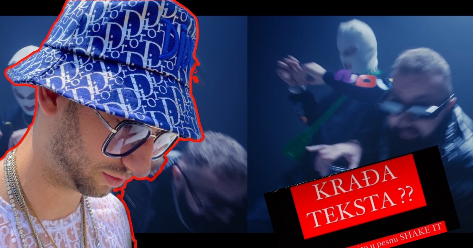 DEVITO I JALA BRAT OPTUŽENI ZA KRAĐU TEKSTA?! Srpski reper opleo po kolegama zbog nove pjesme (FOTO/VIDEO)
