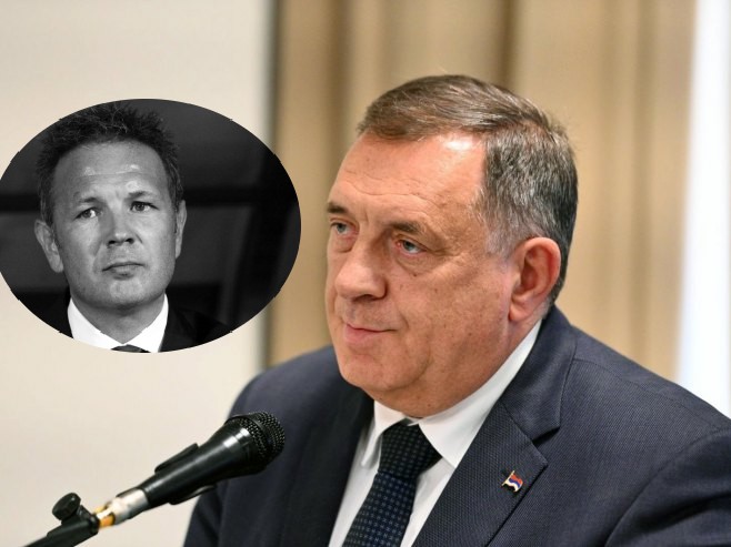 "NJEGOVA SMRT JE VELIKI GUBITAK" Milorad Dodik oprostio se od legende fudbala Siniše Mihajlovića (FOTO)
