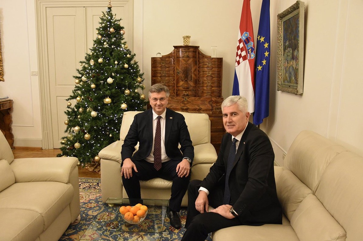 ČOVIĆ U ZAGREBU SA PLENKOVIĆEM "Hrvatska ostaje najsnažniji partner BiH"