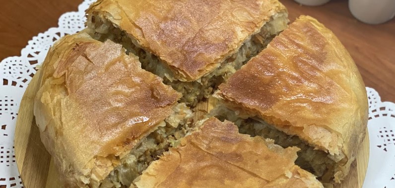PRIJEDLOG ZA DANAŠNJI RUČAK Posni burek